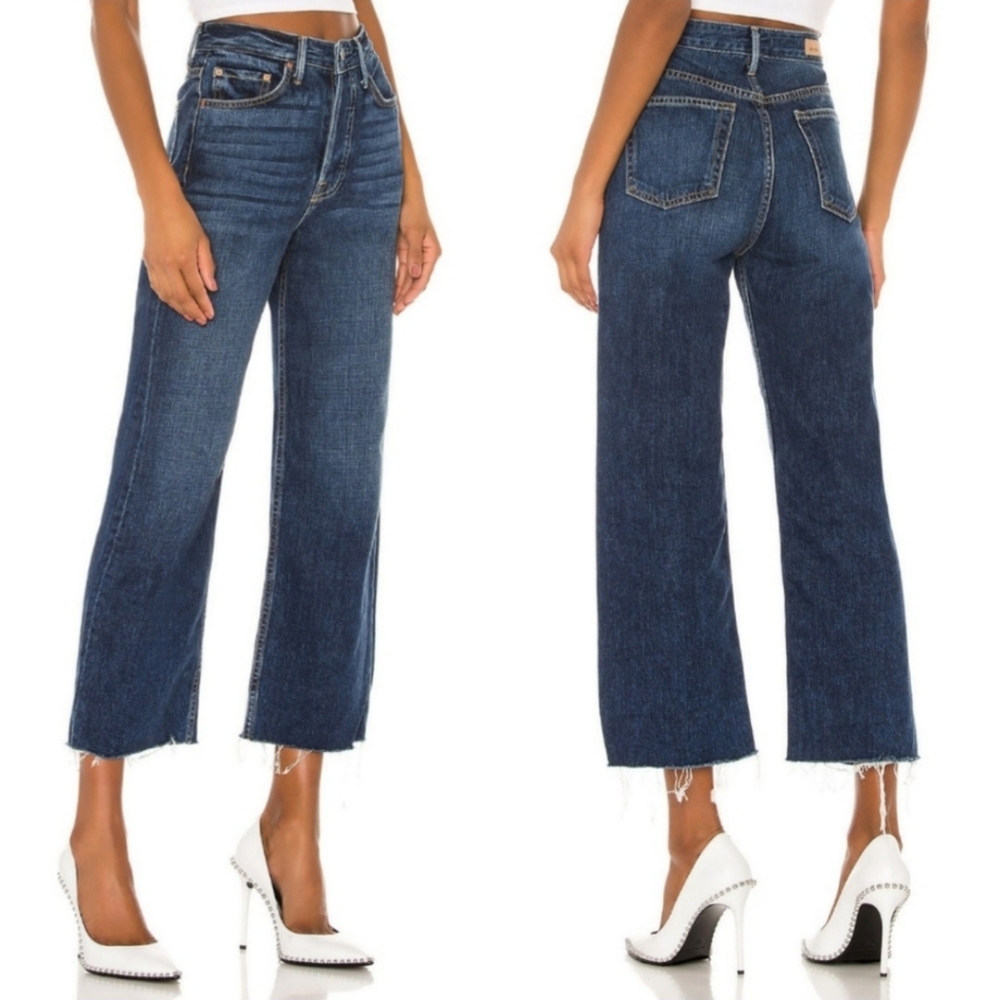 GRLFRND Bobbi Viva Forever High Rise Wide Leg Jeans Sz 26